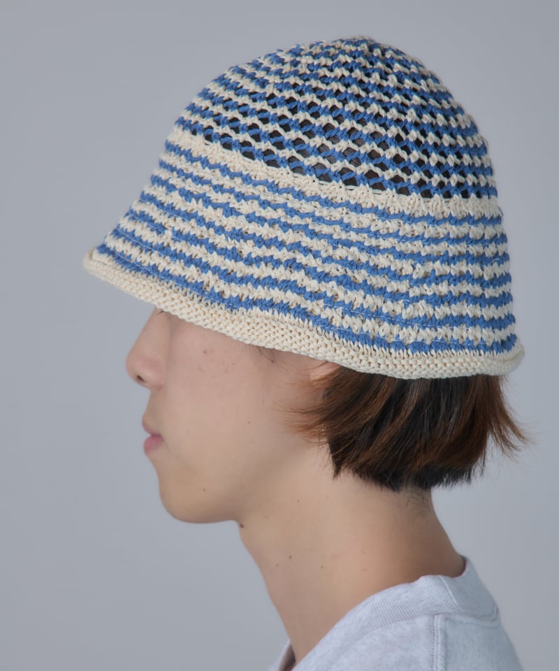 Cotton Croche Knit Hat (Black) | PURRBS Online