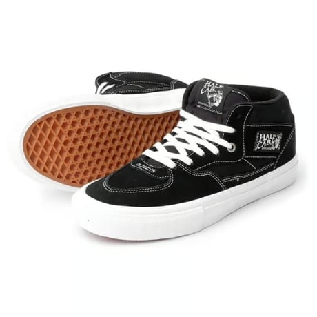【VANS】SKATE HALF CAB (BLACK/WHITE)