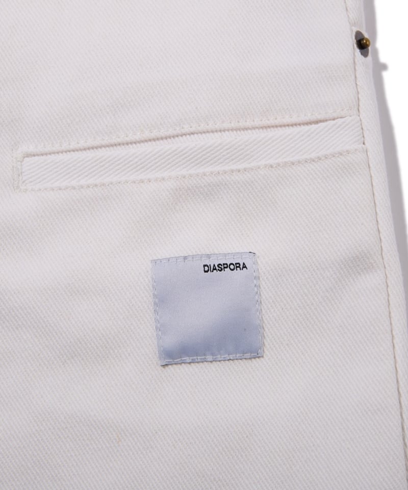 Double Knee Comfortable Trousers (Off White) |