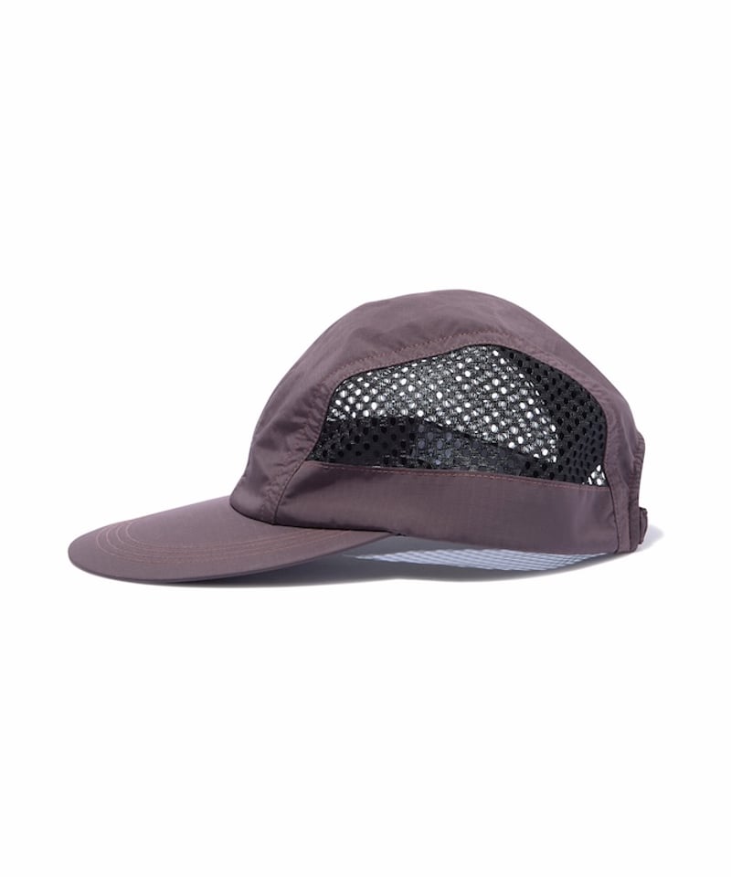 Side Mesh Long Bill Cap (Wine) | PURRBS Online