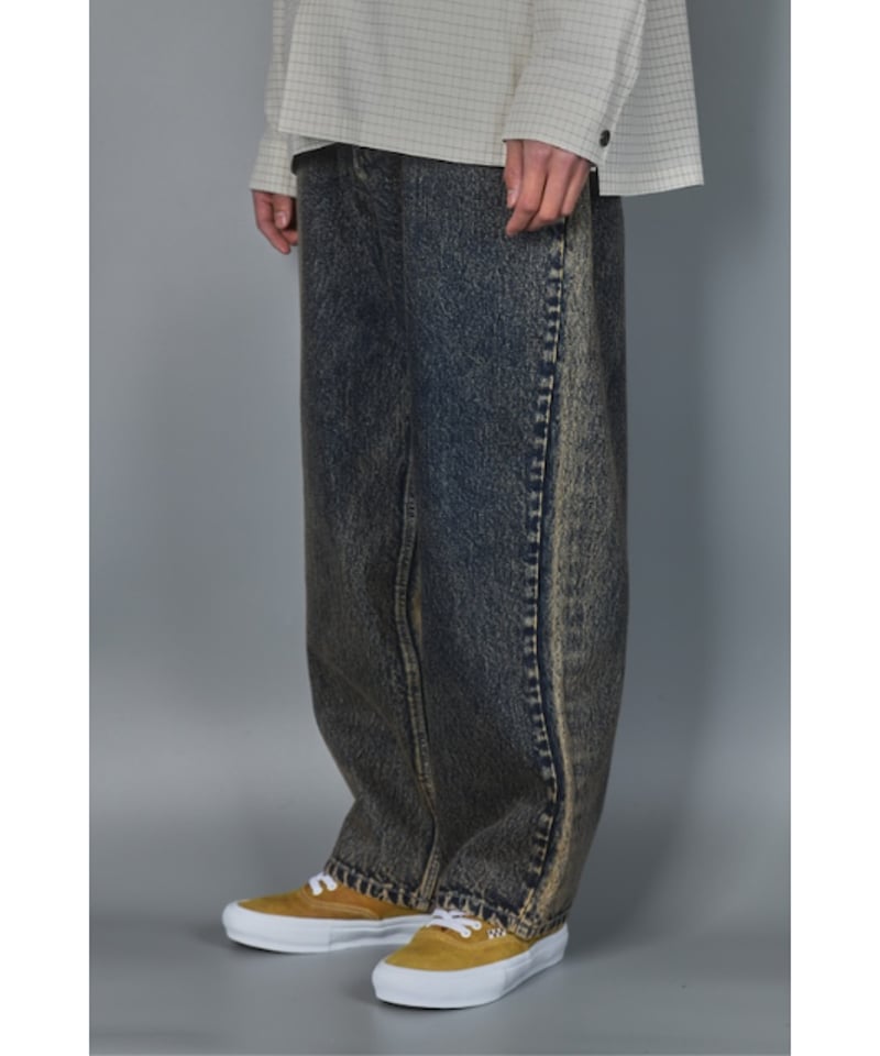 DIASPORA skateboard デニム　バギー　インディゴ　リジット 219 Baggy Jean (Indigo Rigid） | PURRBS Online S