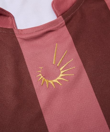Striped Training Top (Raisin)