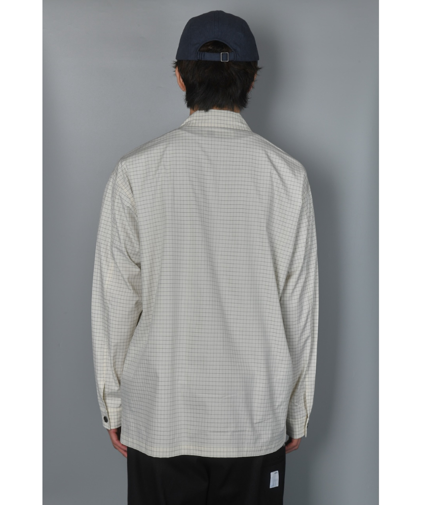 Graphpaper ミリタリーシャツ Mil Graphpaper Shirt (Black) | Diaspora skatebo