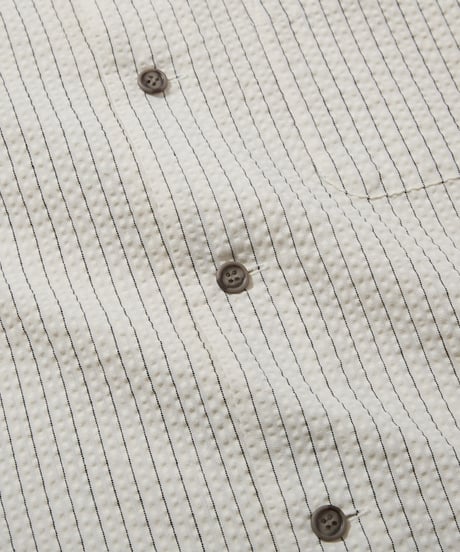 Seersucker Montara Shirt (White)