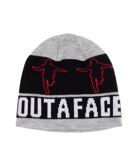 【HOCKEY】EYES WITHOUT A FACE SHERPA BEANIE (Grey)