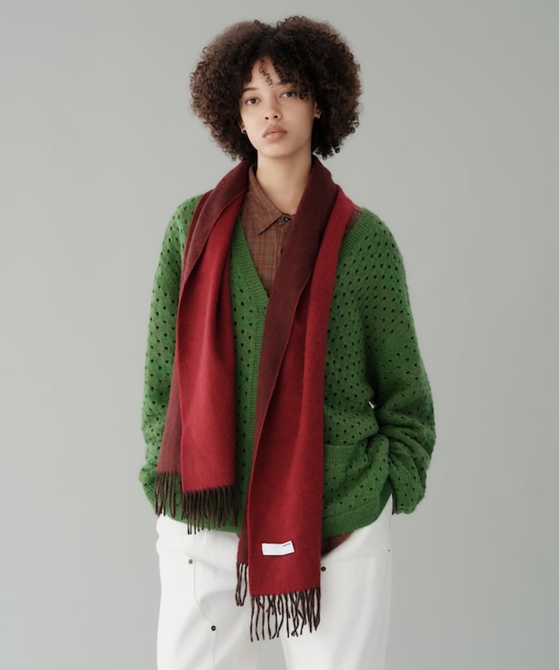 Cashmere Scarf (Wine) | Diaspora skateboards On