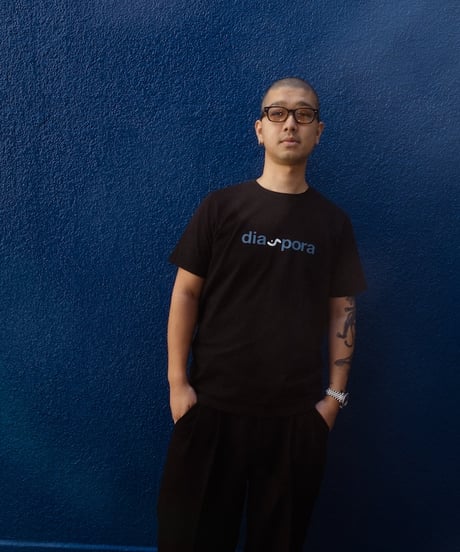 Diaspora | Octagon One Double Logo Tee  (Black)