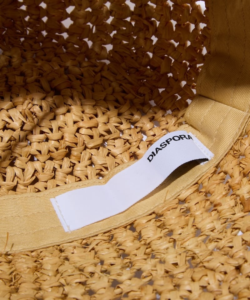 帽子 DIASPORA SKATEBOARDS [RAFFIA BELL HAT] Raffia Bell Hat (Kinari) | PURRBS Online Store