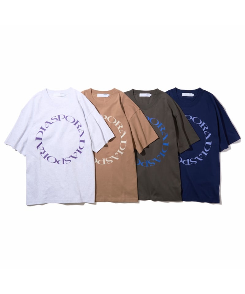 新品タグ付き N!ce round logo tee navy ボーダーTシャツ Round Logo Tee (Navy) | PURRBS Online Store