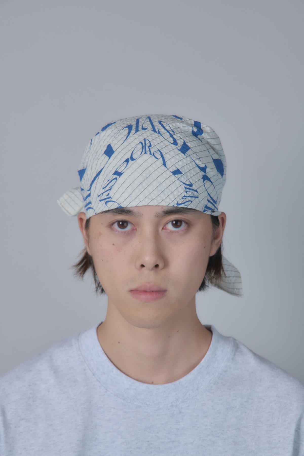 Seersucker Scarf (Plaid) | PURRBS Online Store