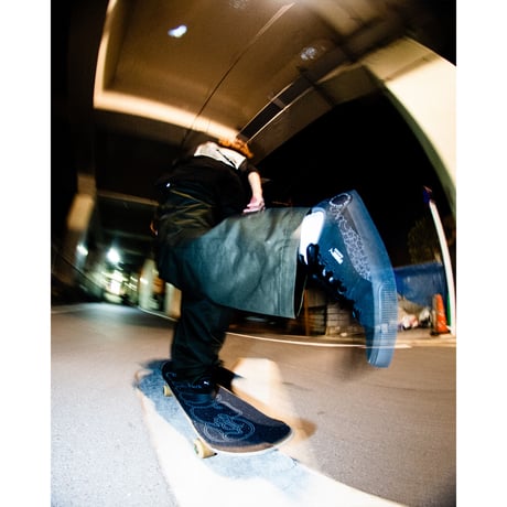 SUEDE SKATE NITRO DIASPORA (Black)