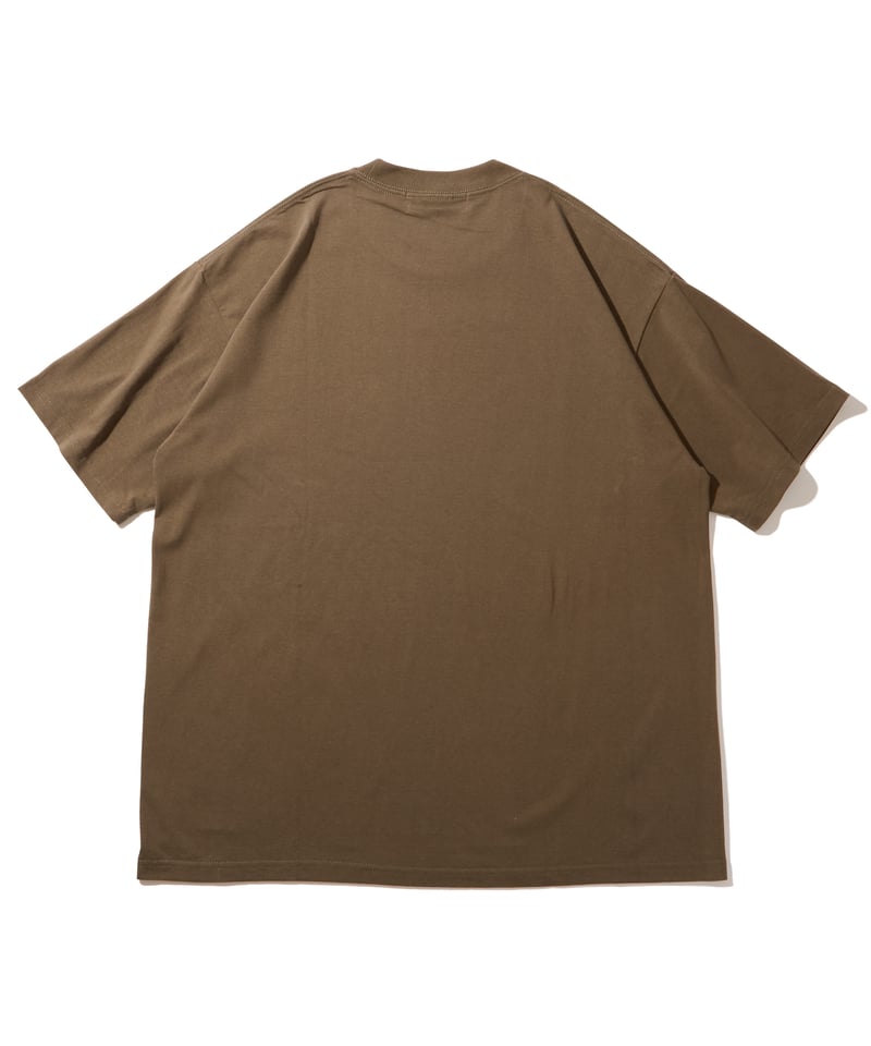 トップス DIASPORA Dyed Magic Circle Tee Brown DIASPORA 