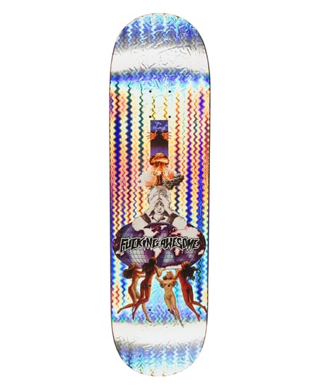 【FUCKING AWESOME】  Elijah Berle World Holo Deck 8.5