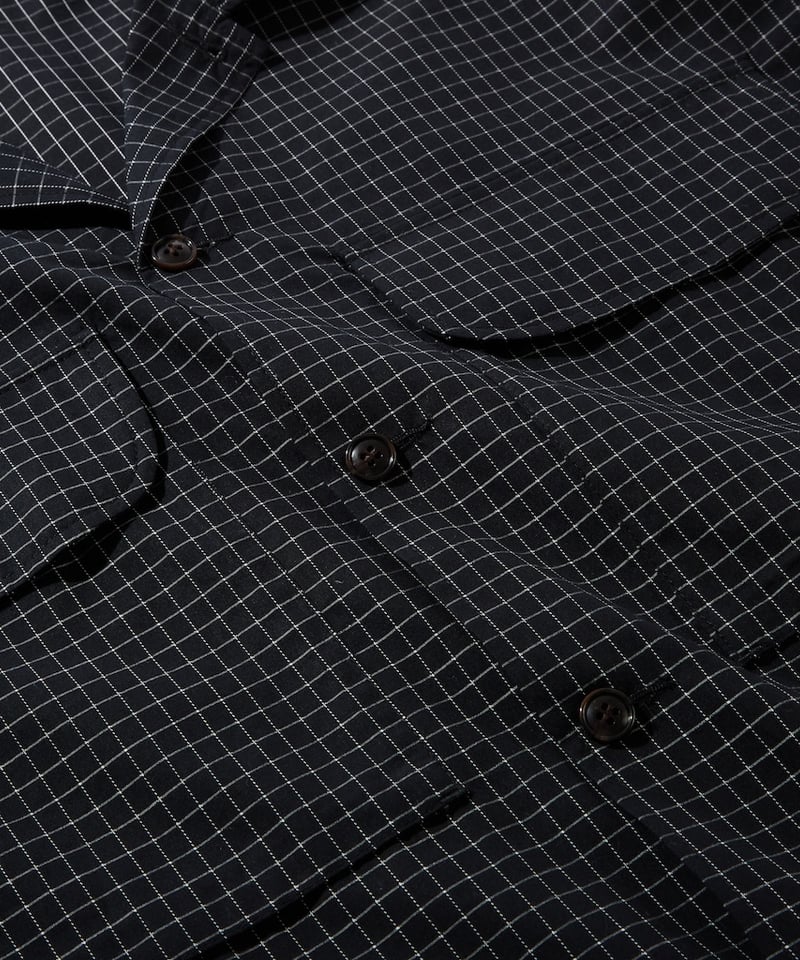 Graphpaper ミリタリーシャツ Mil Graphpaper Shirt (Black) | Diaspora skatebo