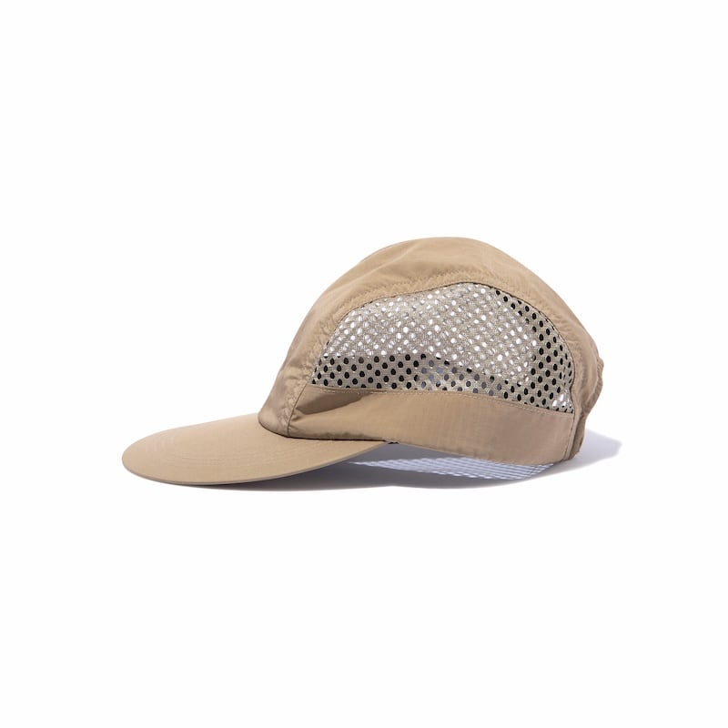Diaspora ロングビル キャップ Side Mesh Long Bill Cap (Sand) | PURRBS Online