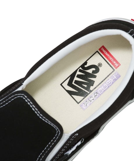 【VANS】SKATE SLIP-ON (BLACK/WHITE)