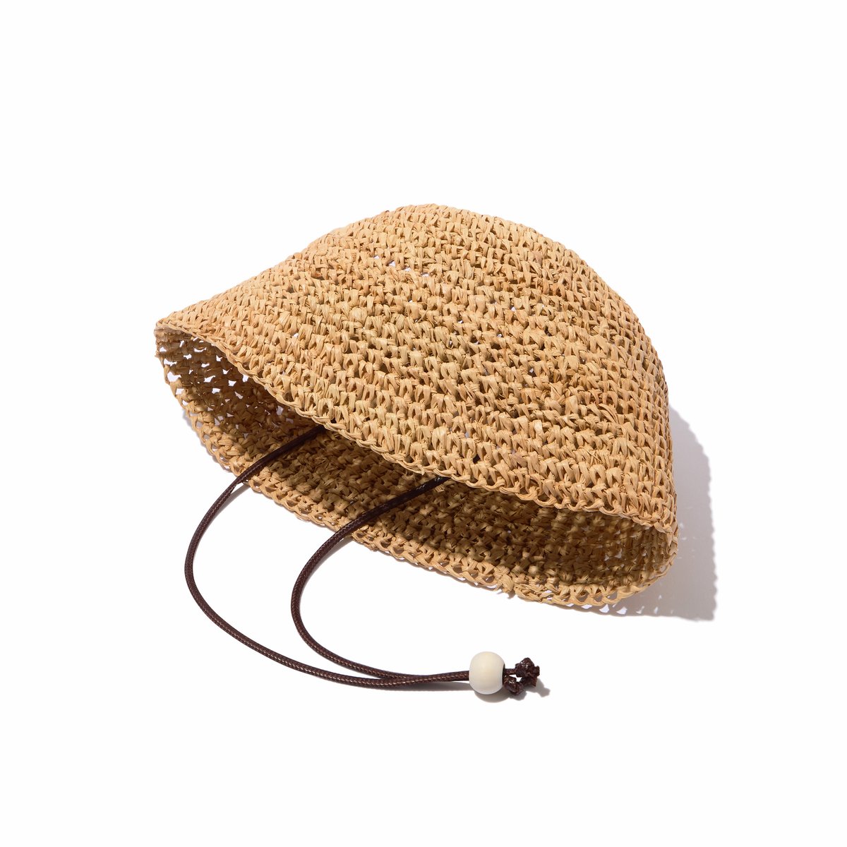 Raffia Bell Hat (Kinari) | PURRBS Online Store