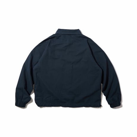 Utility Harrington Jacket (Navy & Gingham)