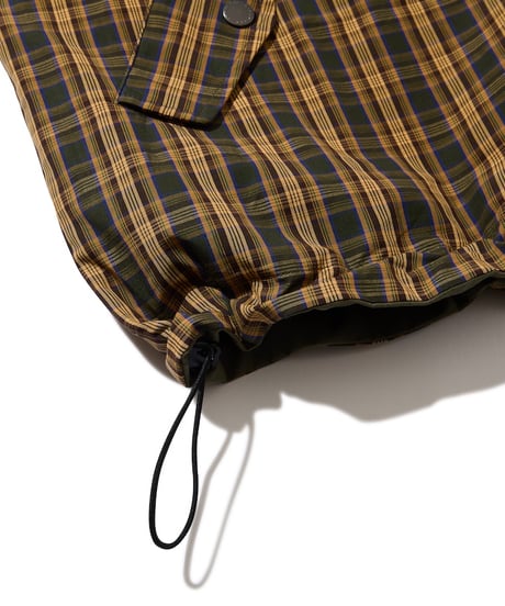 Utility Harrington Jacket (Olive & Plaid)