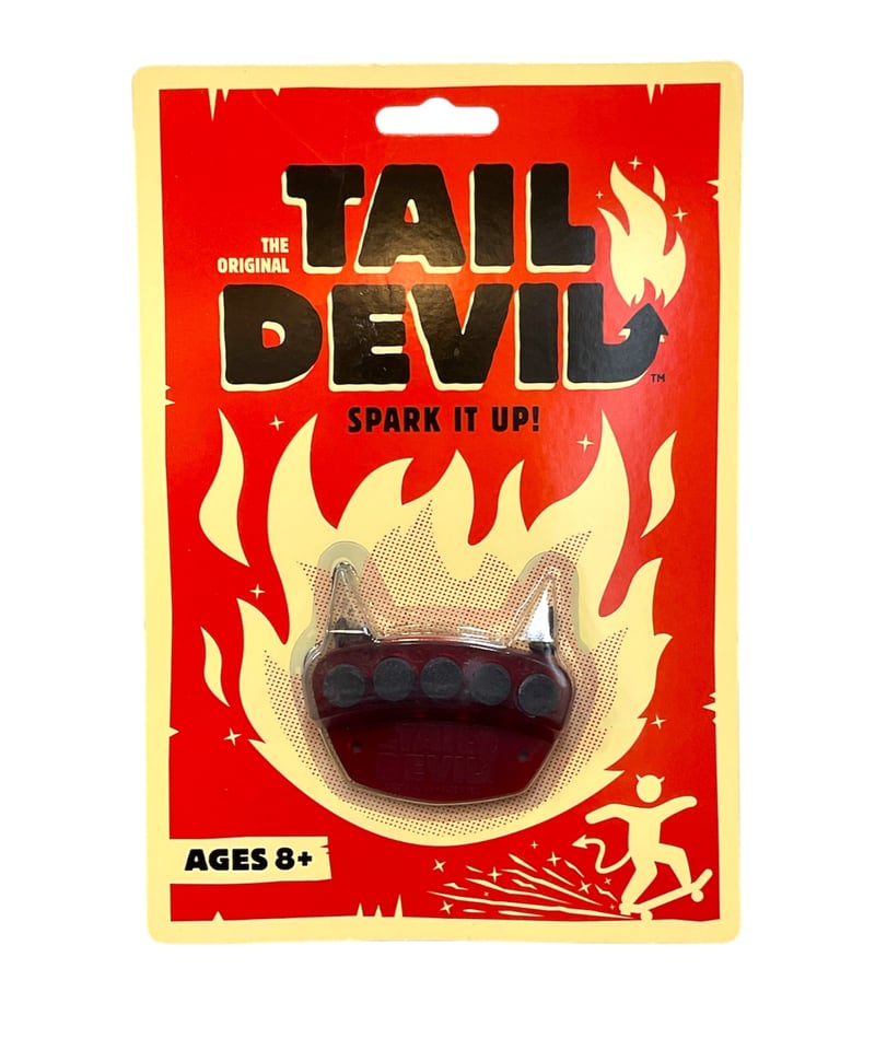 TAIL DEVIL (RED/BLACK) | Diaspora skateboards O