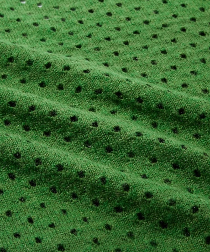 Cotton Mohair Cardigan (Green) | Diaspora skate