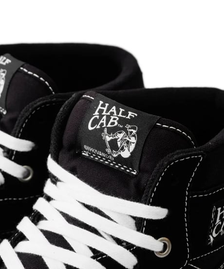 【VANS】SKATE HALF CAB (BLACK/WHITE)