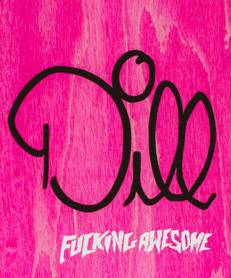 【FUCKING AWESOME】  Jason Dill Big Logo Collage Deck