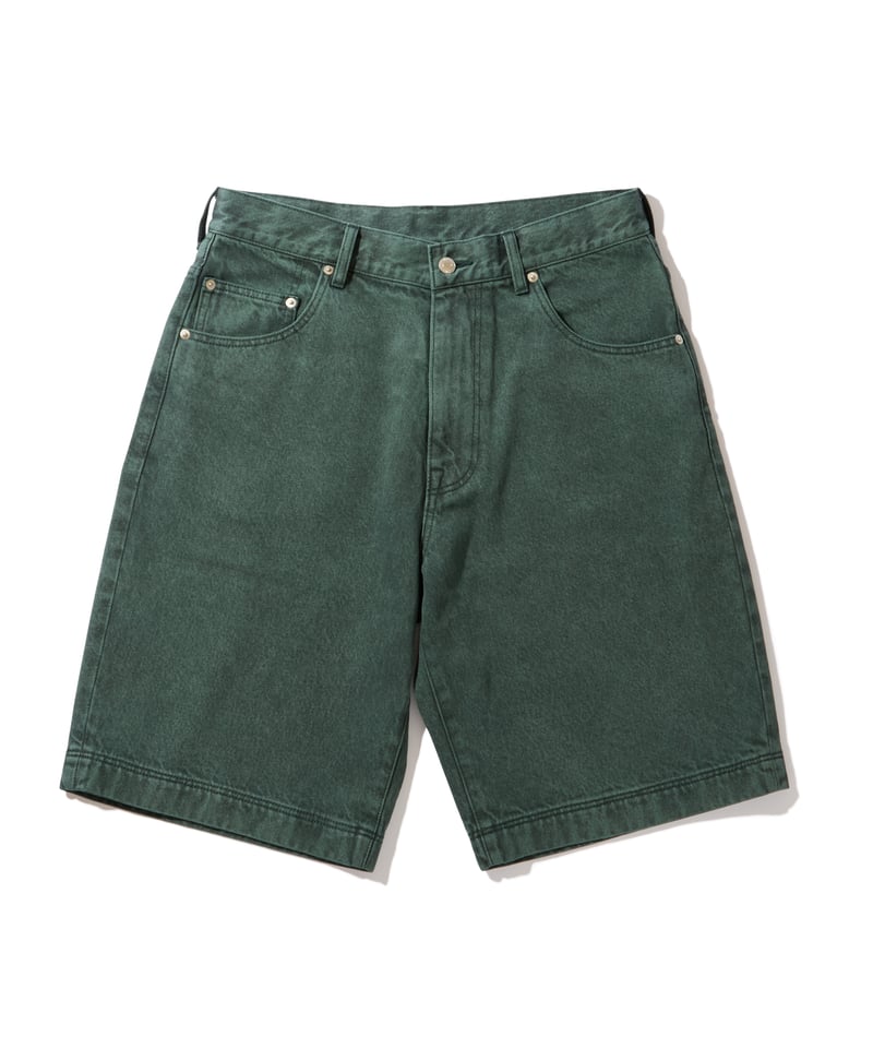 219 Baggy Shorts (Green) | Diaspora skateboards