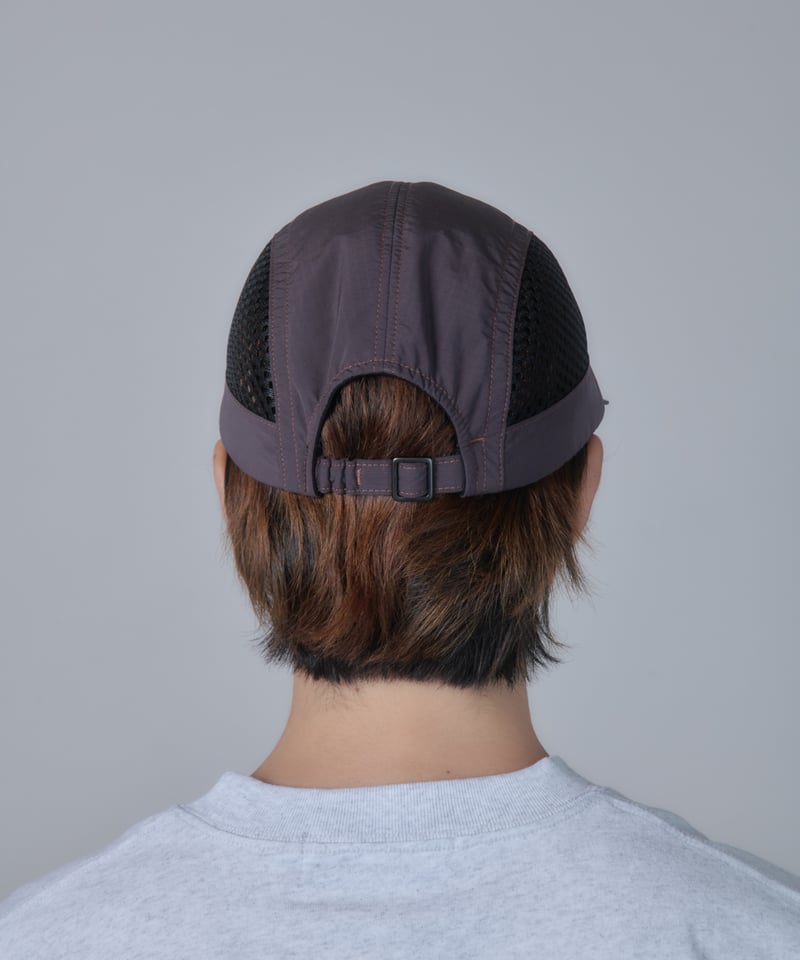 Side Mesh Long Bill Cap (Black) | PURRBS Online