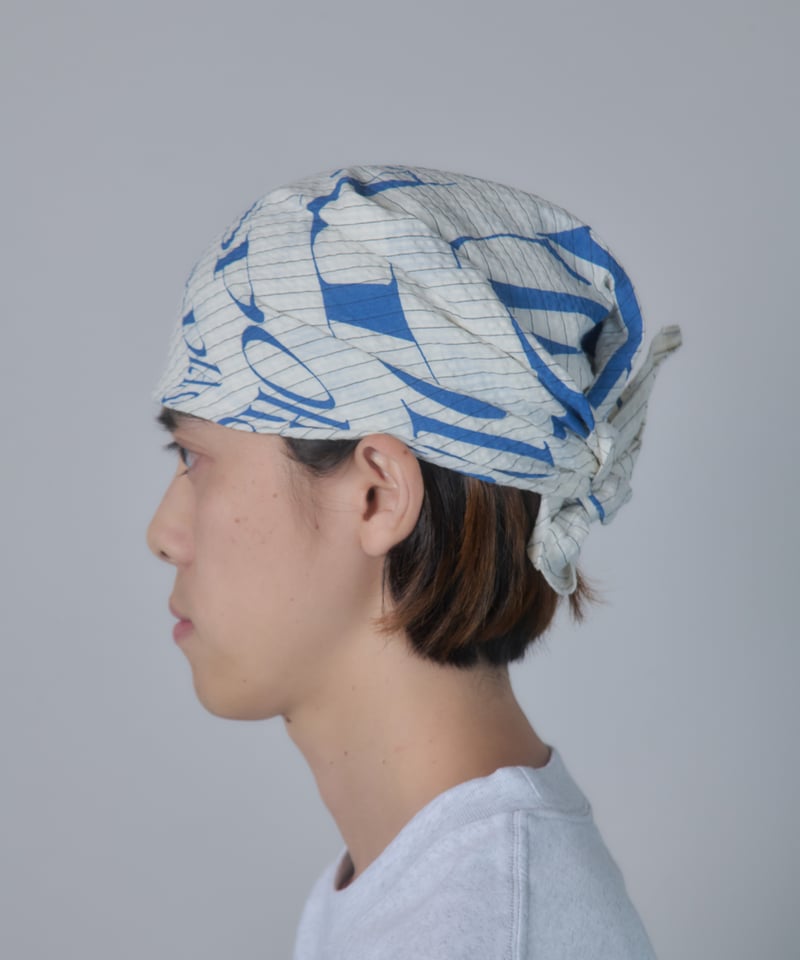 Seersucker Scarf (Plaid) | PURRBS Online Store