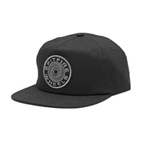 【SPITFIRE】CLASSIC 87 SWRL PATCH CAP (BLACK/BLACK)