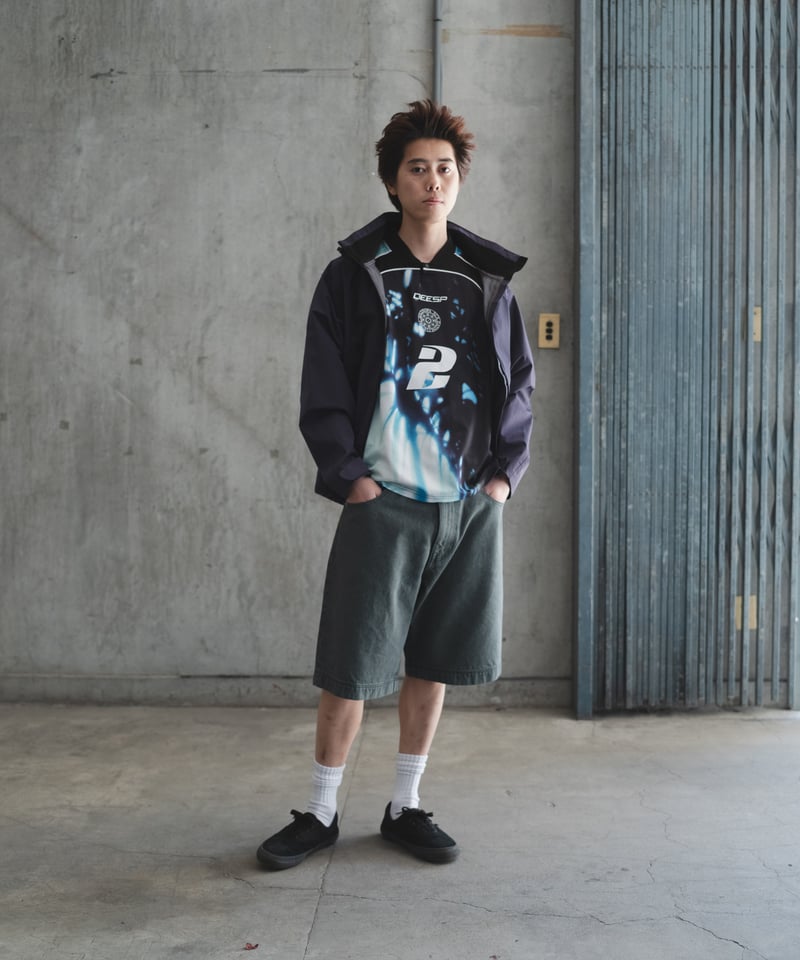 219 Baggy Shorts (Green) | Diaspora skateboards