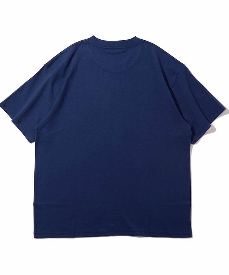 Round Logo Tee (Navy) | PURRBS Online Store