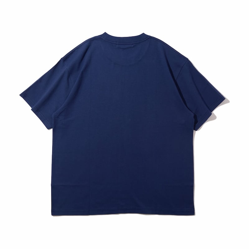 Round Logo Tee (Navy) | PURRBS Online Store