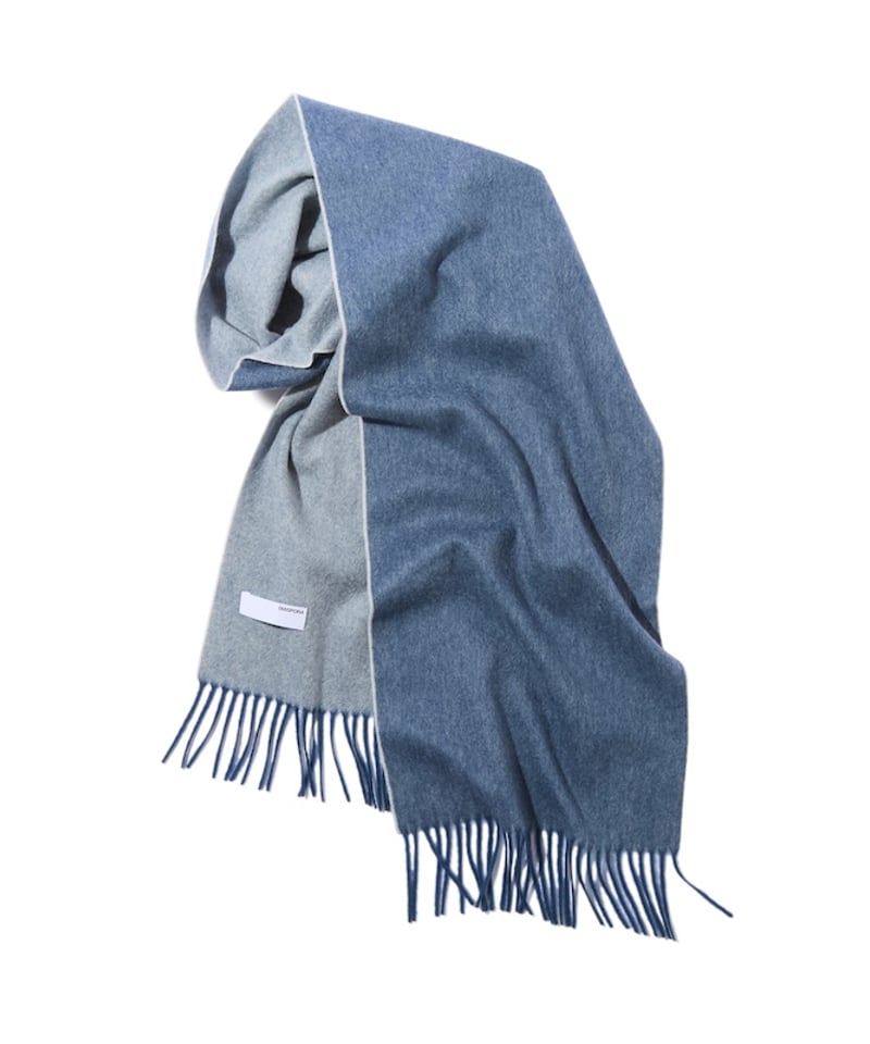 Diaspora skateboards マフラー Cashmere Scarf (Blue) | Diaspora skateboards On