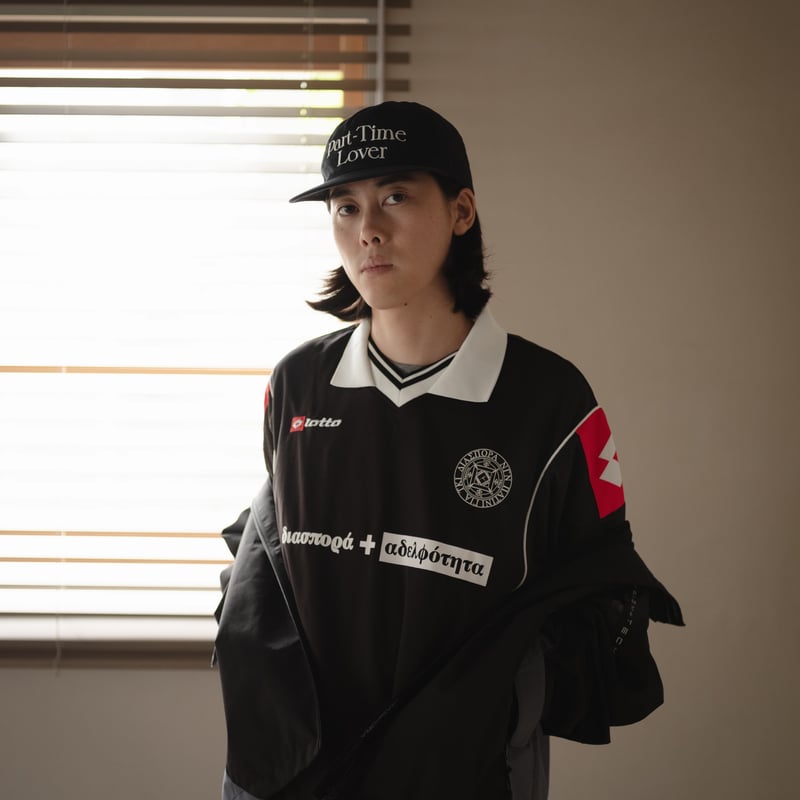 ウェア Diaspora skateboards Lotto Shirt Diaspora skateboards x LOTTOコラボ/Lotto Scudetto Shirt(Beige