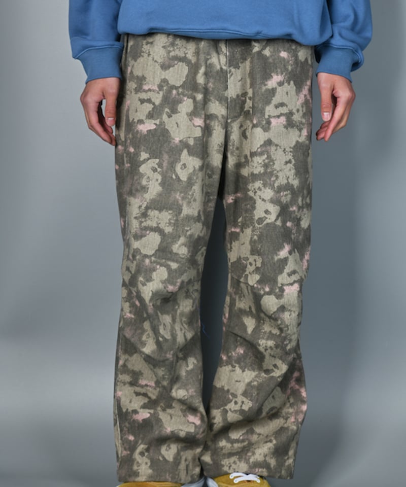 パンツ diaspora Mil Wide Pants (Camo) Mil Wide Pants (Greyish Khaki) | Diaspora skate