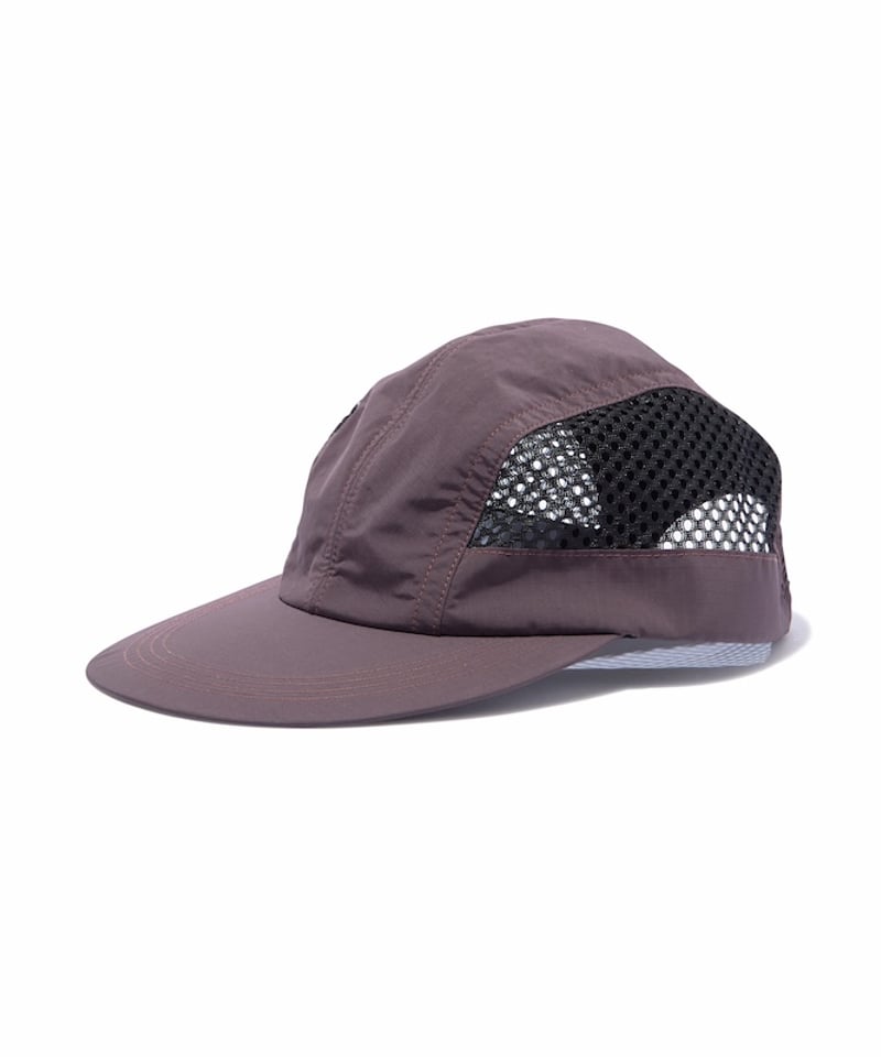 diaspra skateboards キャップ チャコール Side Mesh Long Bill Cap (Wine) | PURRBS Online