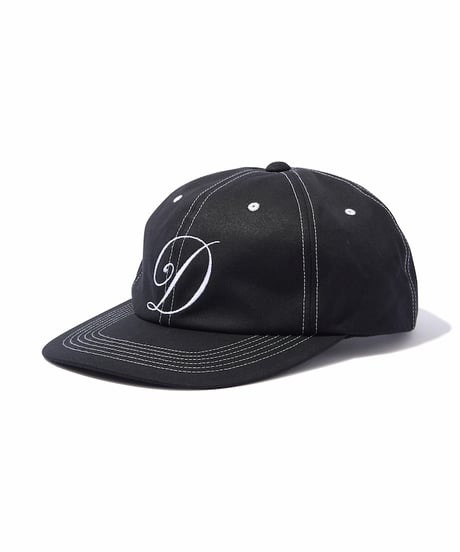 Script Low Ball Cap (Black)