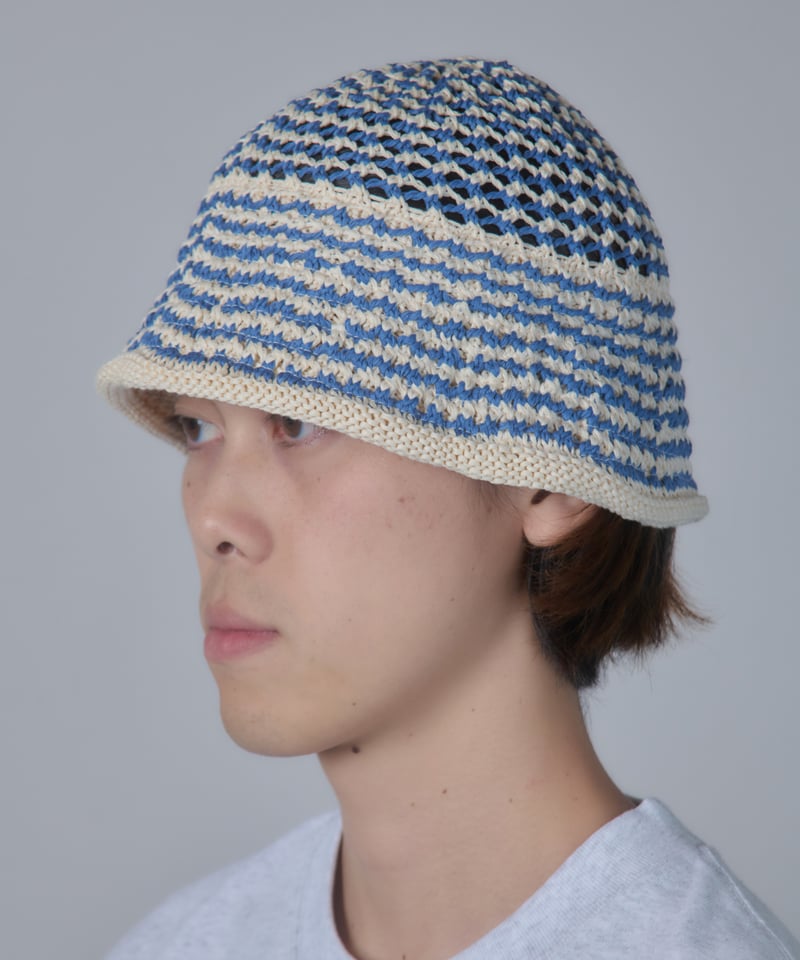 Cotton Croche Knit Hat (Black) | PURRBS Online