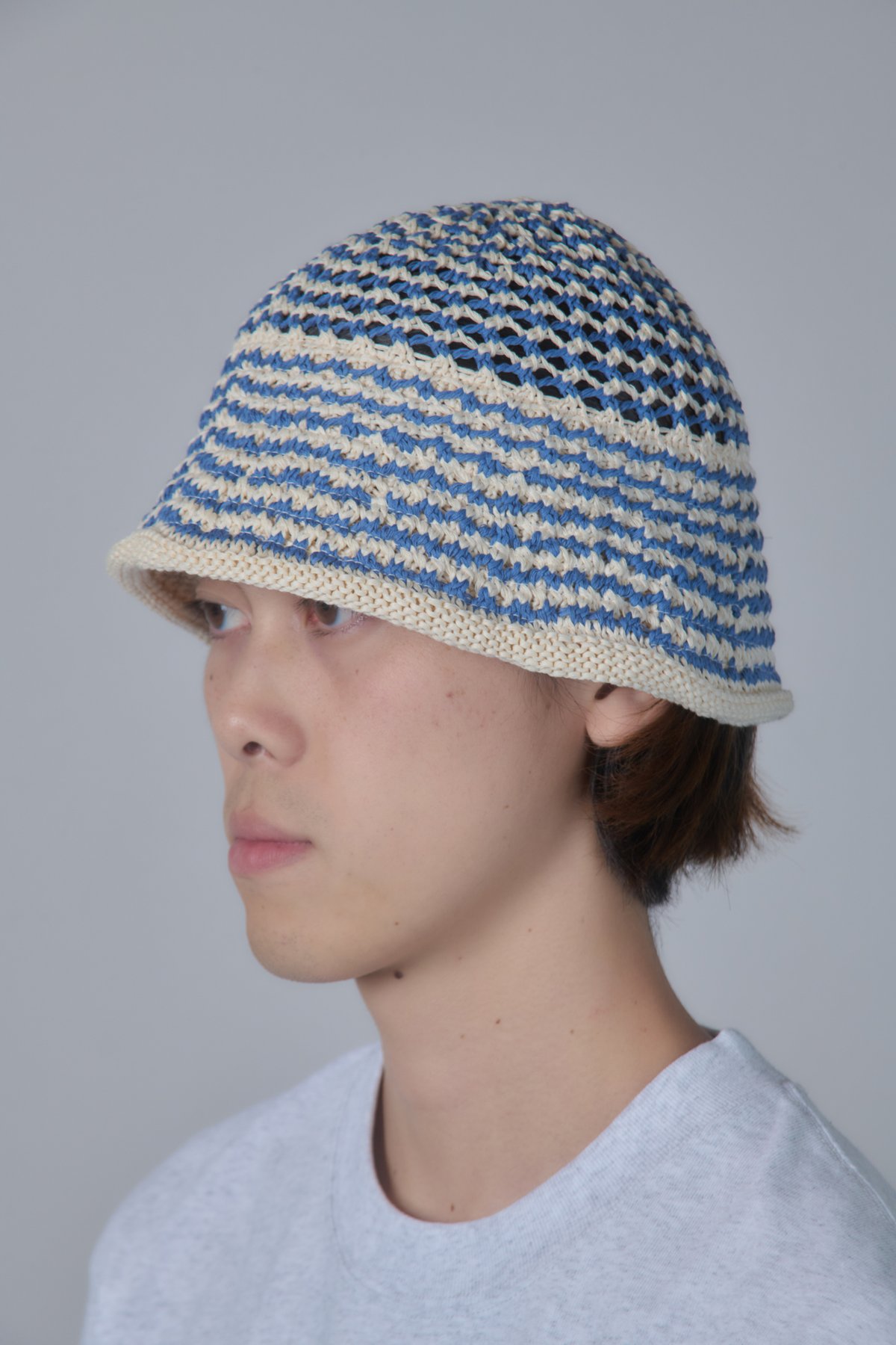 Cotton Croche Knit Hat (Black) | PURRBS Online
