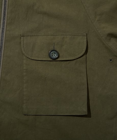 Utility Harrington Jacket (Olive & Plaid)