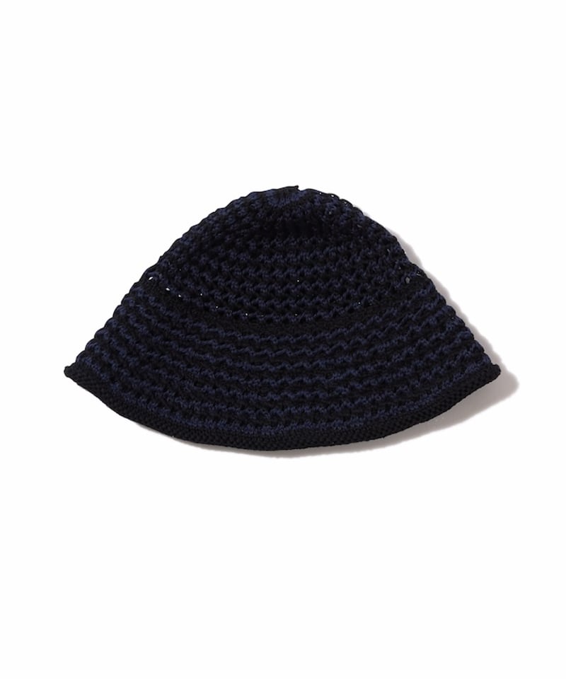 Cotton Croche Knit Hat (Black) | PURRBS Online
