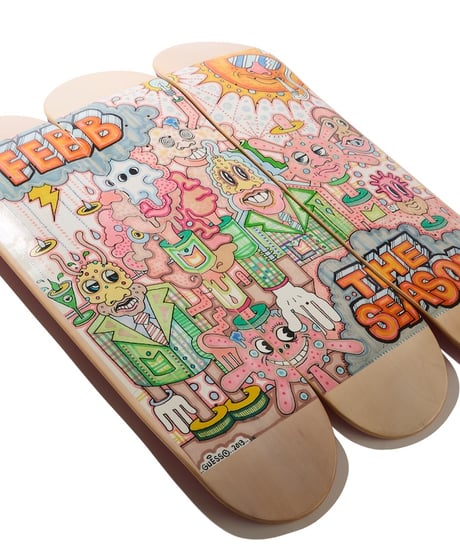 Diaspora skateboards | FEBB "THE SEASON" Deck