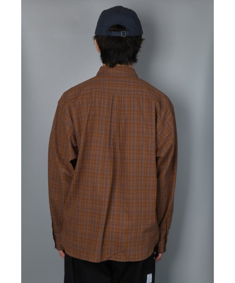 Bro Shirt (Blue Brown) | Diaspora skateboards O