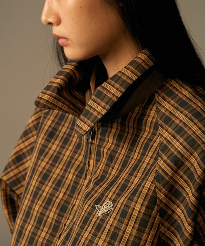 Utility Harrington Jacket (Olive & Plaid) | PUR