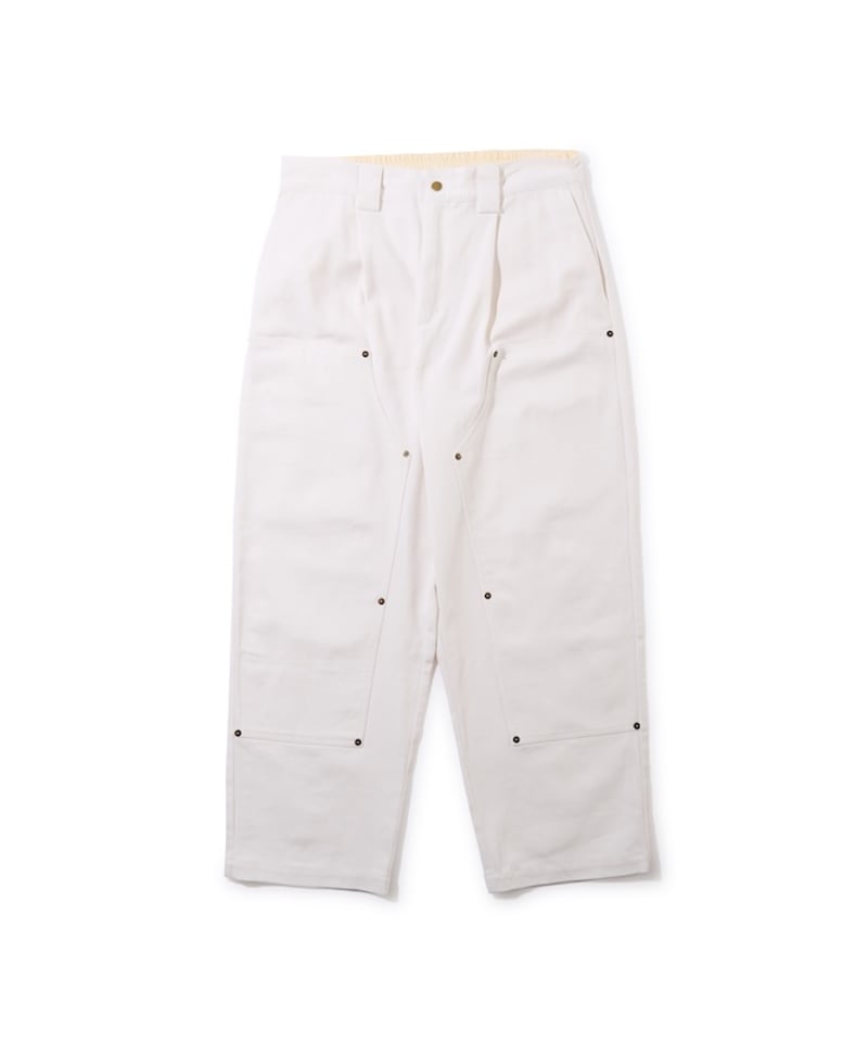 パンツ Off White double knee pants Double Knee Comfortable Trousers (Off White) |