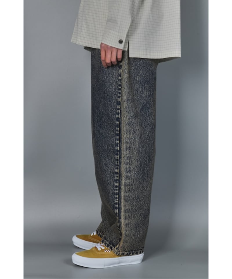 219 Baggy Jean (Indigo Rigid） | PURRBS Online S