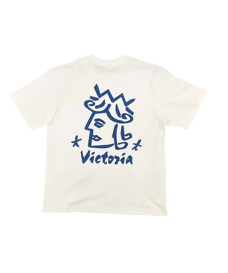【VICTORIA】 SHARPIE QUEENHEAD LOGO TEE