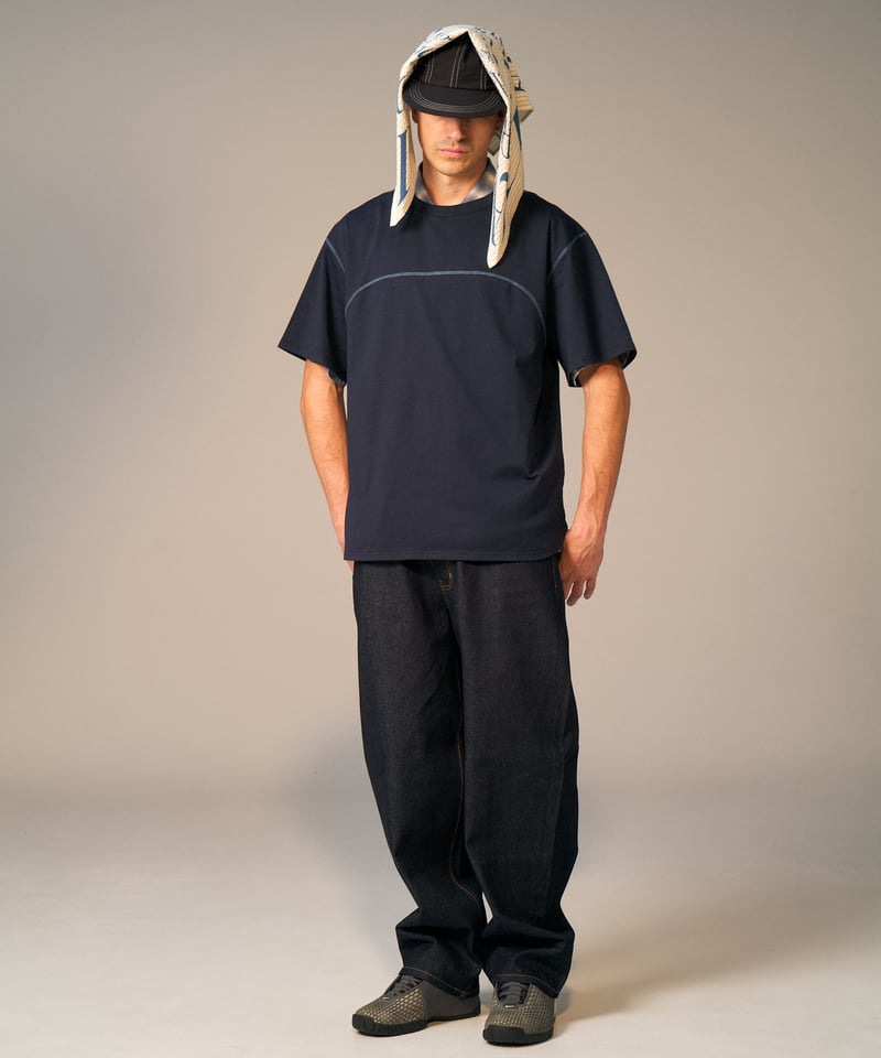 Side Mesh Long Bill Cap (Black) | PURRBS Online